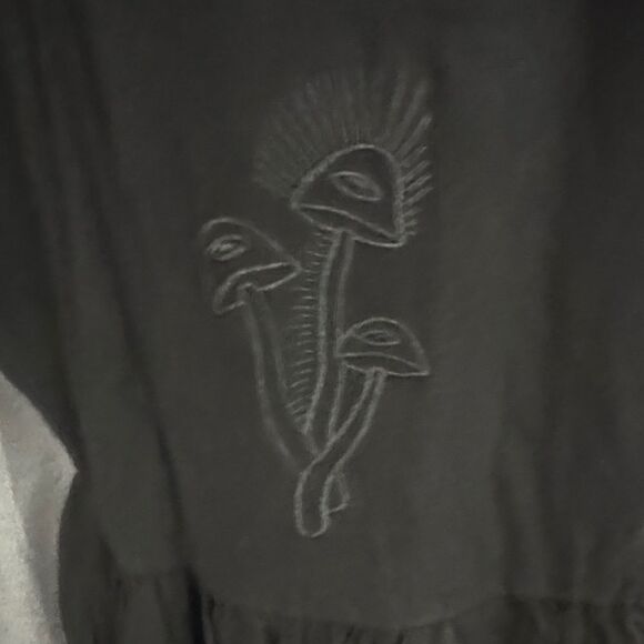 Disturbia Elegant Black Button-Down Dress - Picture 12 of 16